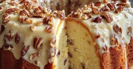 Butter Pecan Pound Cake