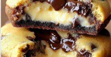 Cheesecake Stuffed Chocolate Chip Cookies