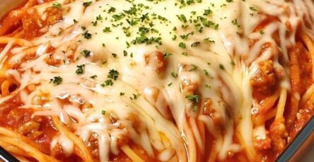 Baked Cream Cheese Spaghetti