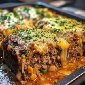 Philly Cheesesteak Meatloaf