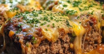 Philly Cheesesteak Meatloaf