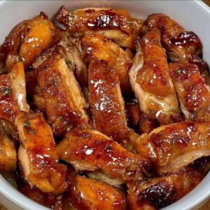 Honey Garlic Glazed Chicken