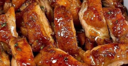 Honey Garlic Glazed Chicken