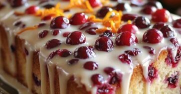 Ranberry Mimosa Breakfast Cake