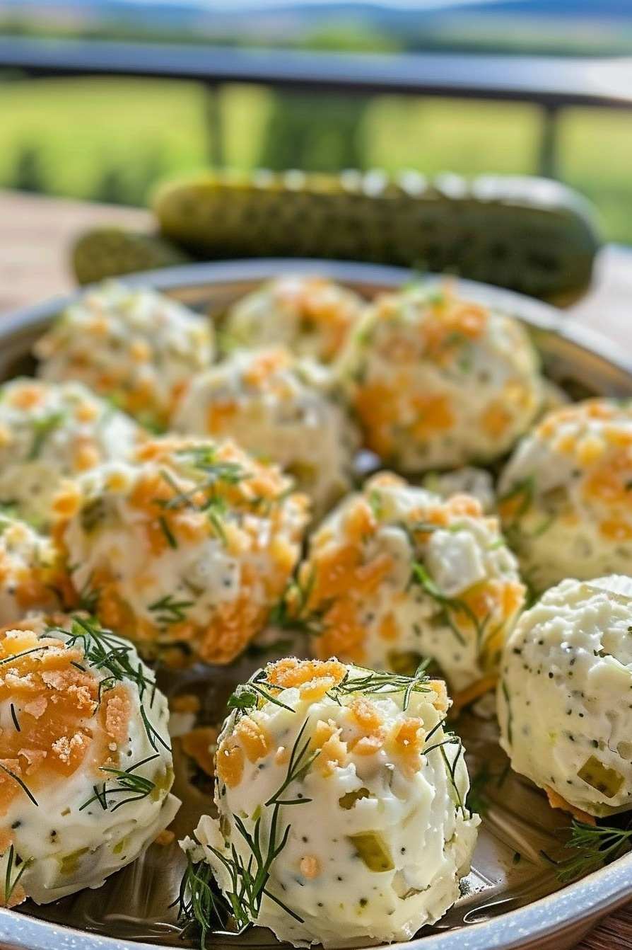 Dill Pickle Cheese Ball