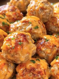 Rotel Cream Cheese Sausage Balls 