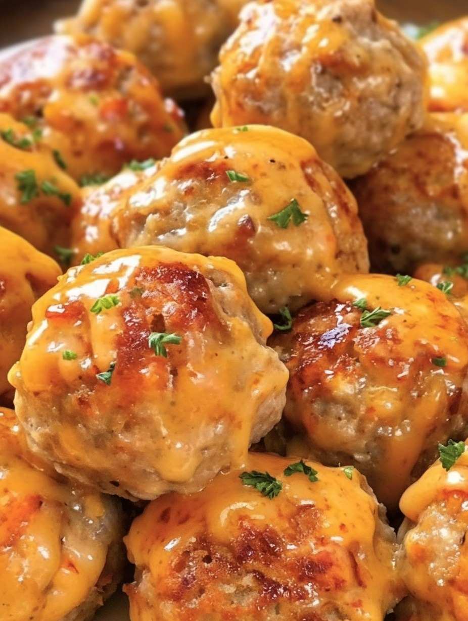 Rotel Cream Cheese Sausage Balls