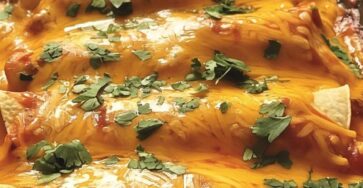 Spinach and Cheese Enchiladas