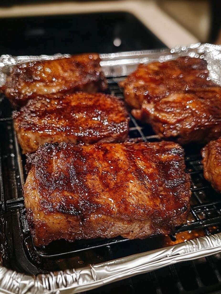 Oven-Baked BBQ Pork Chops