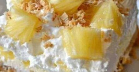 Tropical Pineapple Paradise Pie