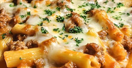 Baked Mostaccioli