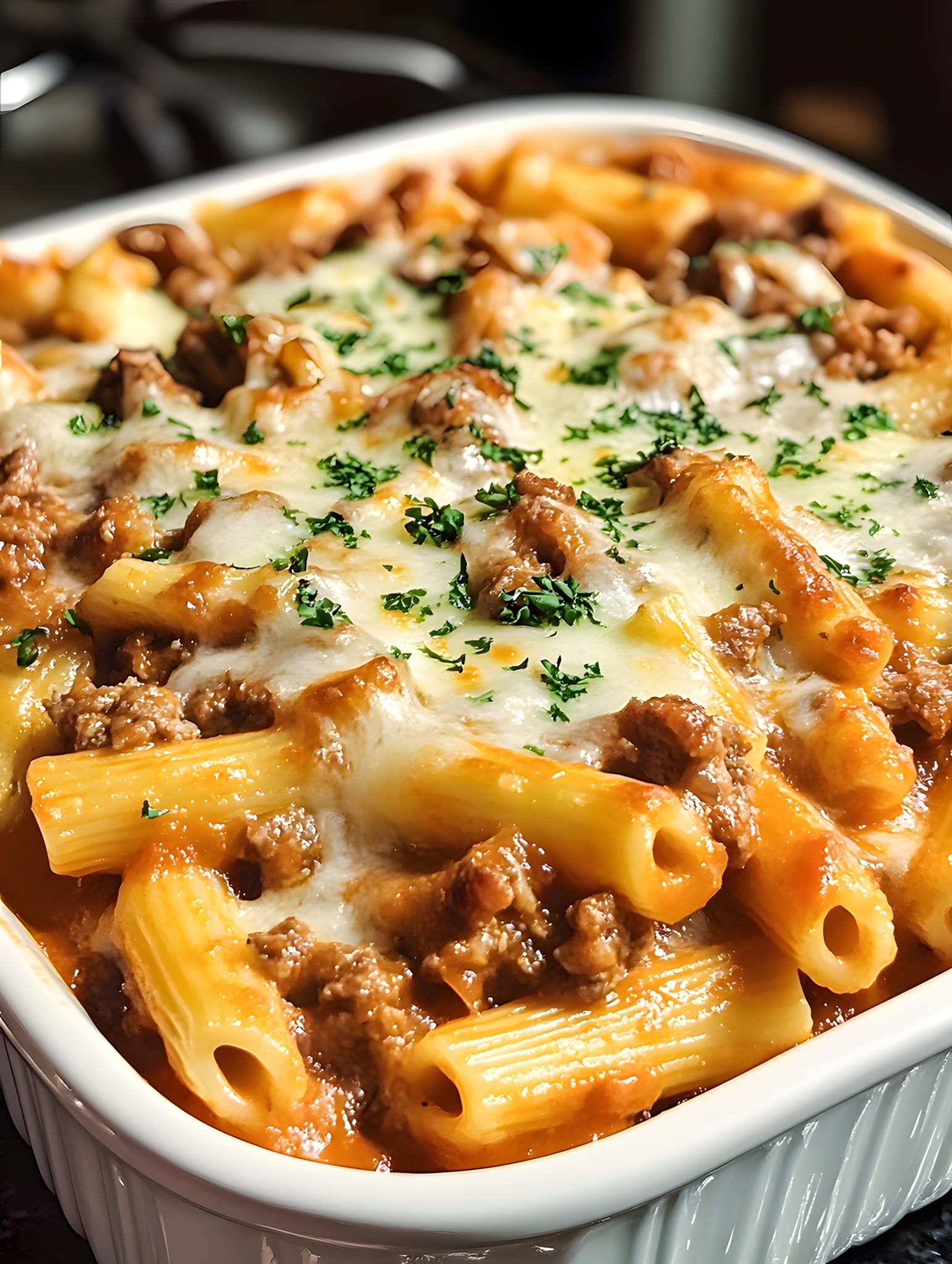 Baked Mostaccioli