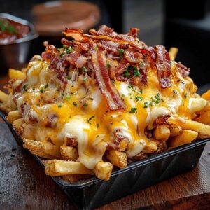 Loaded Bacon Cheese Fries