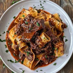 Short Ribs Ragu with Pappardelle