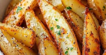 Oven-Baked Garlic and Parmesan Fries