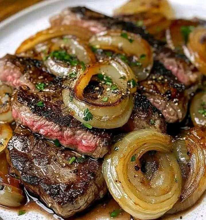 Classic Steak and Onions