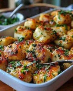 Lemon & Garlic Chicken Bites