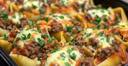 Cheesesteak Stuffed Shells