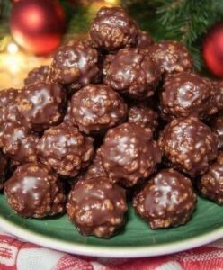 Chocolate Rice Krispie Balls