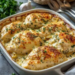 Garlic Parmesan Chicken Pasta