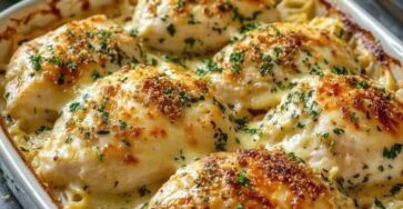 Garlic Parmesan Chicken Pasta