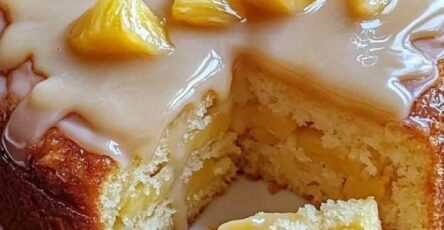 Delicious Pineapple Heaven Cake