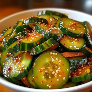 Spicy Korean Cucumber Salad