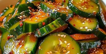 Spicy Korean Cucumber Salad