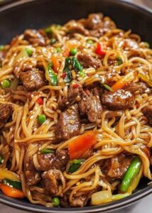 Stir-Fried Beef Noodles