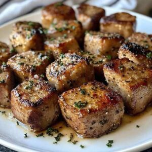 Garlic Butter Steak Bites