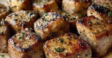 Garlic Butter Steak Bites