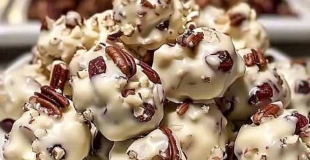 White Chocolate Cranberry Pecan Clusters