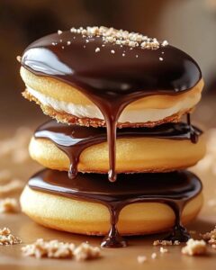 Boston Cream Pie Cookies