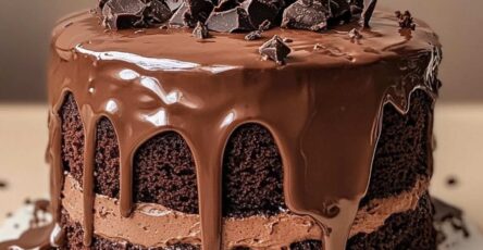 Chocolate Lava Layer Cake