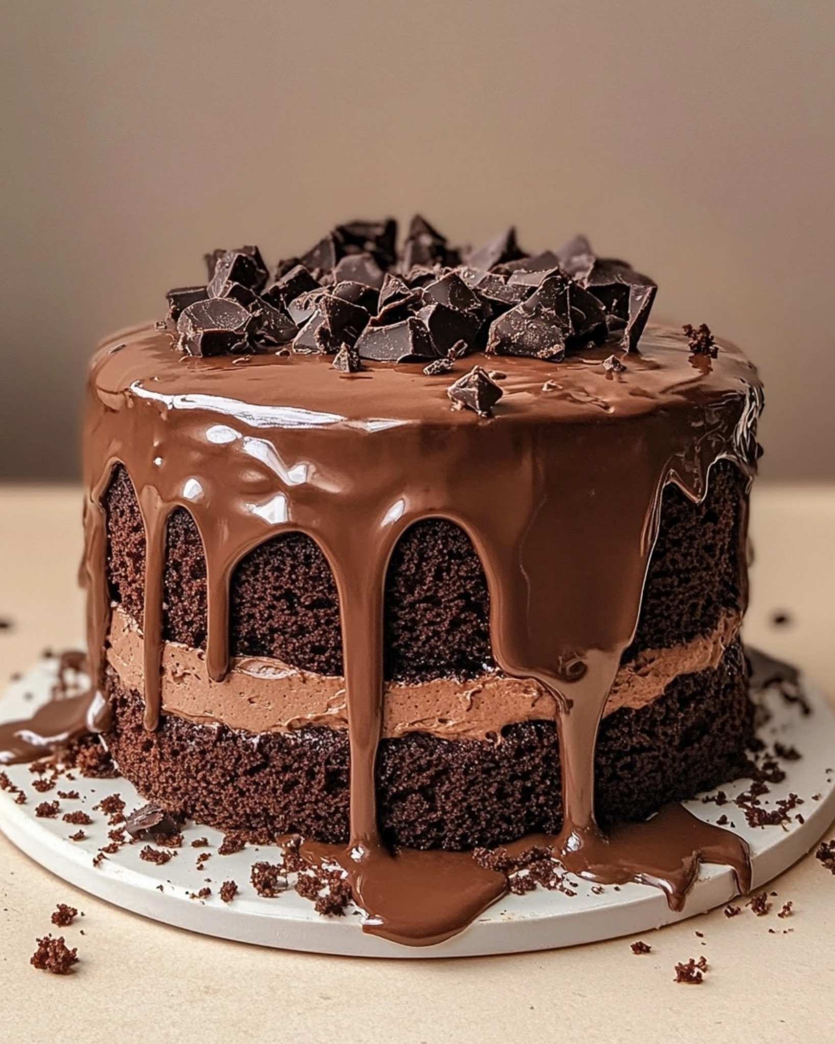 Chocolate Lava Layer Cake