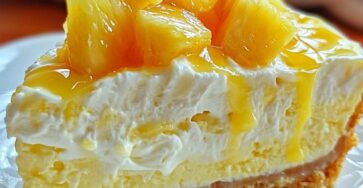 Creamy Pineapple Cheesecake