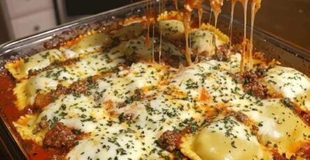 Mouthwatering Million Dollar Ravioli Casserole 