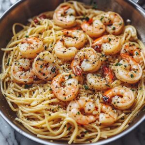 Garlic Shrimp Pasta