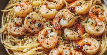 Garlic Shrimp Pasta