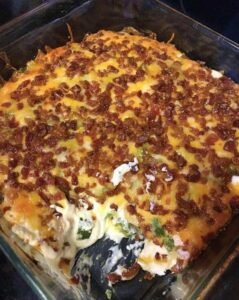 Jalapeno Popper Casserole 