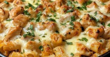 Cheesy Chicken Rigatoni