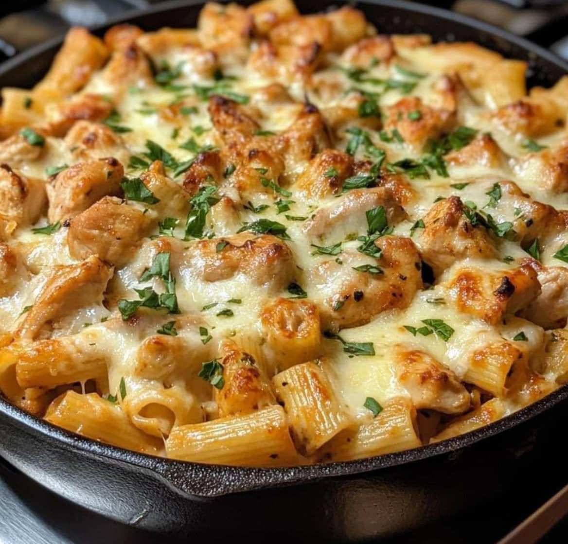 Cheesy Chicken Rigatoni