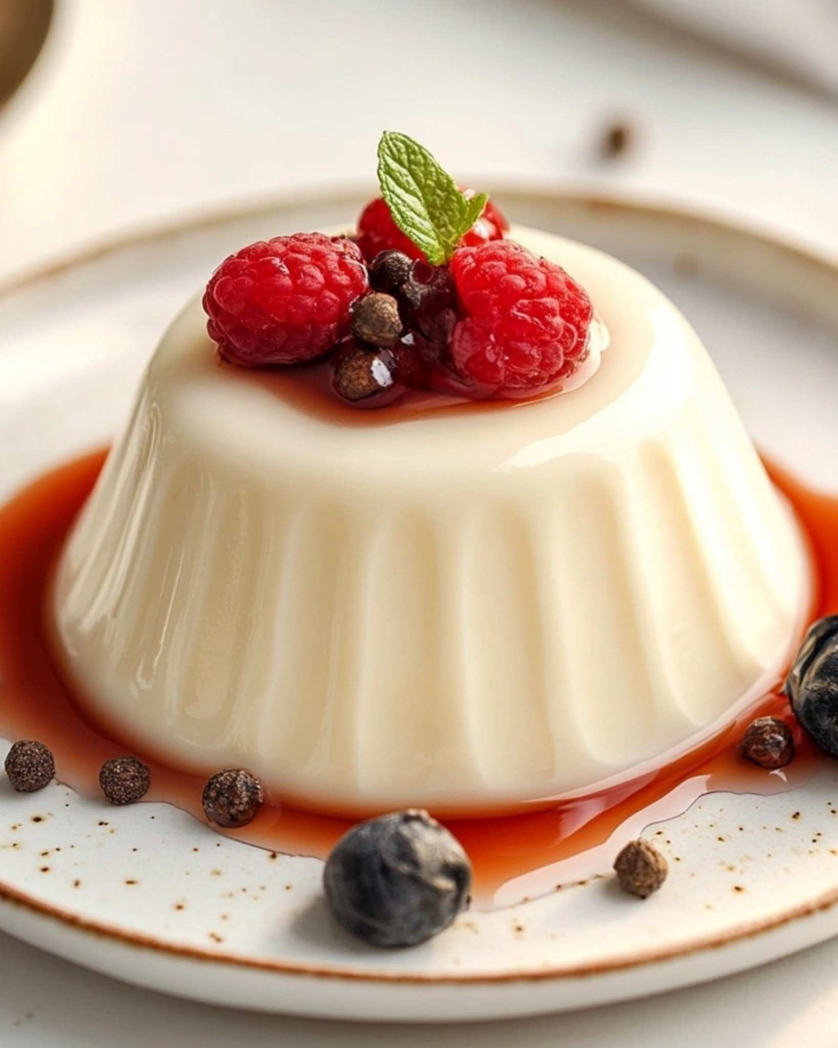 Classic Vanilla Panna Cotta