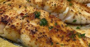 Zesty Lemon Butter Fish Fillet