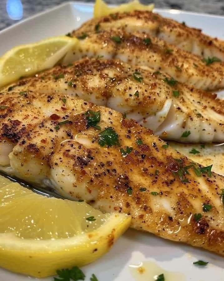 Zesty Lemon Butter Fish Fillet