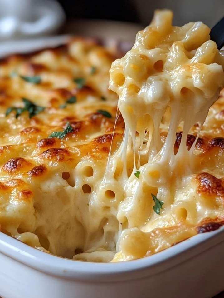 Four Cheese Baked Macaroni