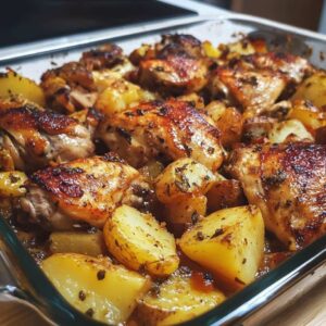 Italian Chicken and Potatoes.