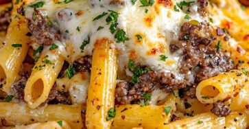 Philly Cheesesteak Pasta