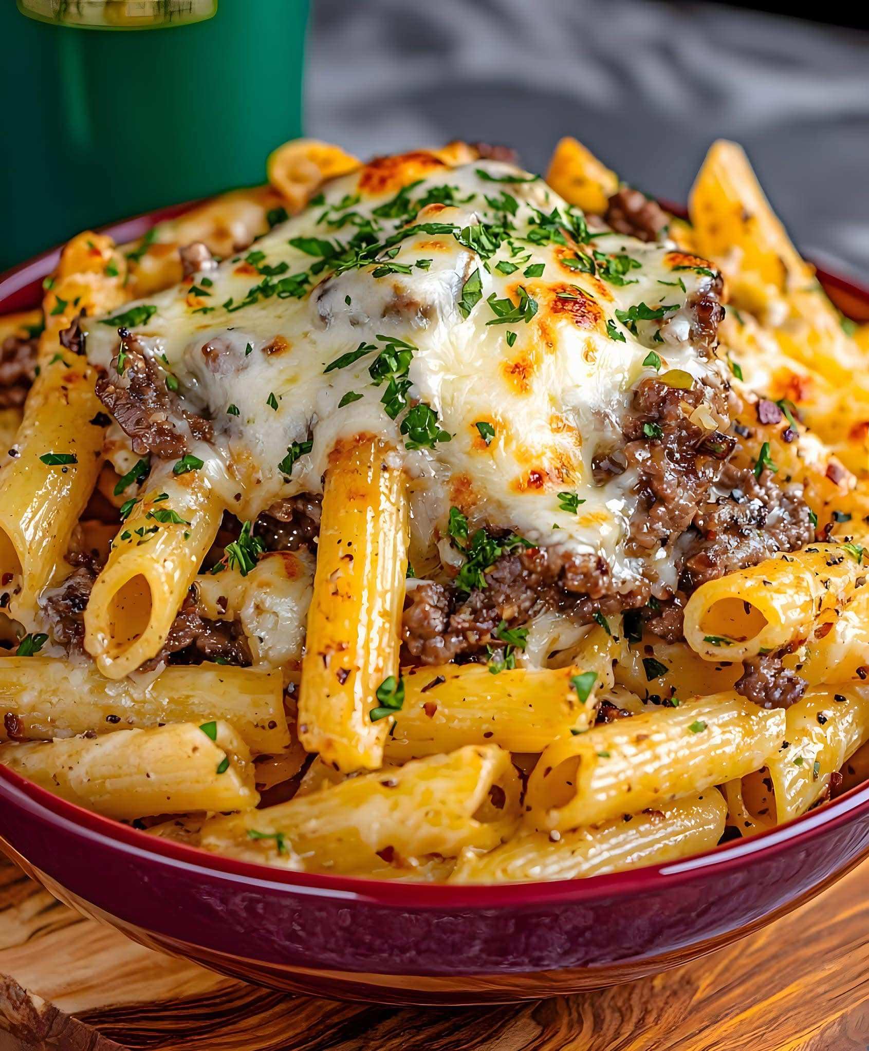 Philly Cheesesteak Pasta