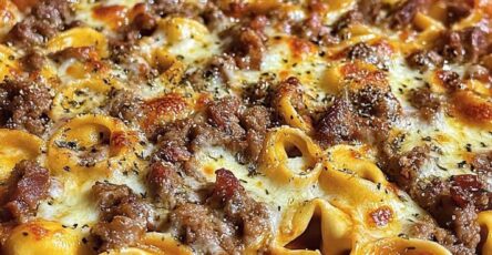 Hearty Meat Lovers Pizza Tortellini